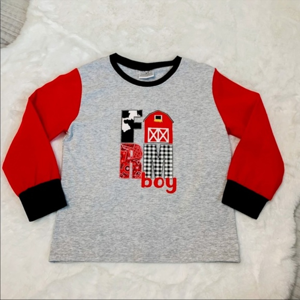 Farm Boy Long Sleeve Shirt, Baby Boy,
Toddler Boy